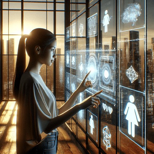 adolescente-devant-un-mur-d'ecrans500 adolescente-devant-un-mur-d'ecrans